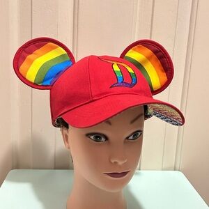 Disneyland Parks Pride Rainbow Mickey Mouse Ears Adjustable Hat